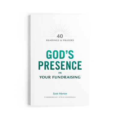 gods presence in your fundraising upright render