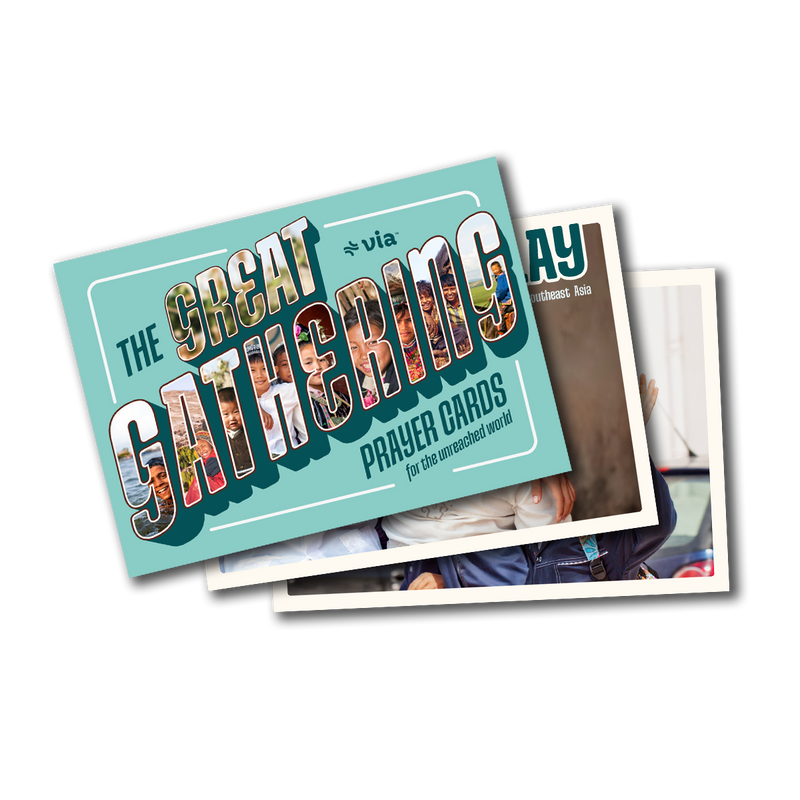 Cartões de oração THUMB
